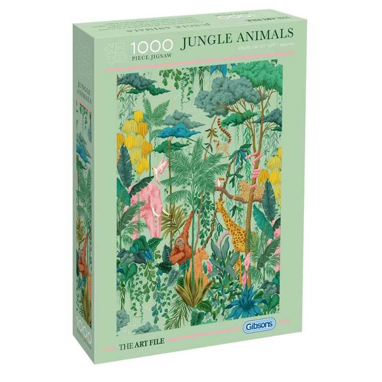Puzzle 1000 pièces Gibsons Jungle Animals - vue 2