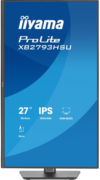 iiyama 27 LED ProLite X2793HSU B1 - vue 7