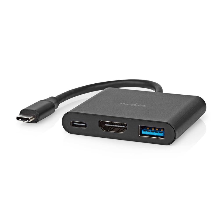 Nedis Hub USB C vers USB USB C et HDMI 10 cm - vue 3