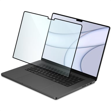 Accezz Protecteur d'écran en verre trempé pour l'Apple MacBook Pro 14 pouces (2021 / 2023 M3 chip / 2024 M4 chip / 2025 M5 chip)