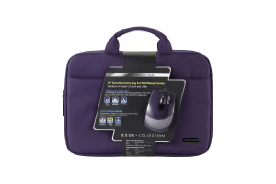 Terra mini pack violet (housse et souris) 12 pouces