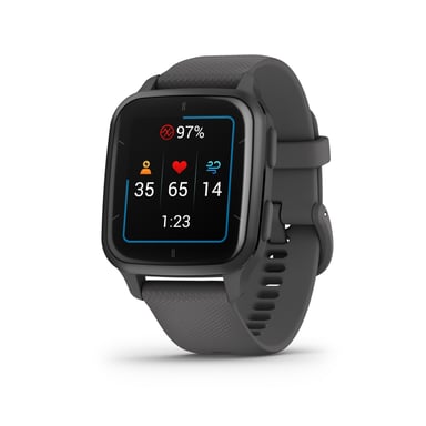 Garmin Venu Sq 2 3,56 cm (1.4'') AMOLED 40 mm Digital Pantalla táctil Gris GPS (satélite)