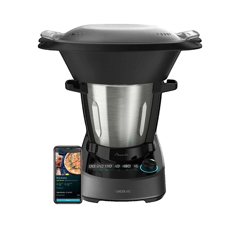 Robot de cuisine Cecotec Mambo 11090 1600W 3.3L Argent/Noir - Neuf