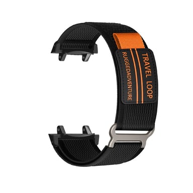 Correa de nylon trenzado negra compatible con Huami Amazfit T-Rex 3