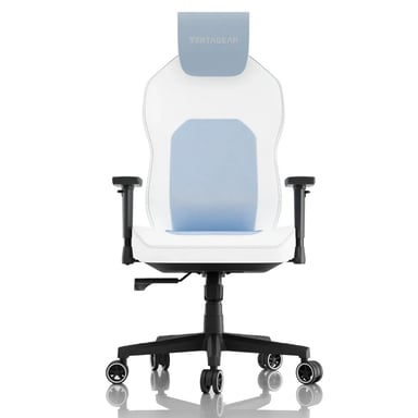 Poltrona Gaming Vertagear SL1800 Baby Blue Ergonomica con ContourMax™ Lombare e Seduta VertaAir™ – Bianco/Nero/Blu Baby