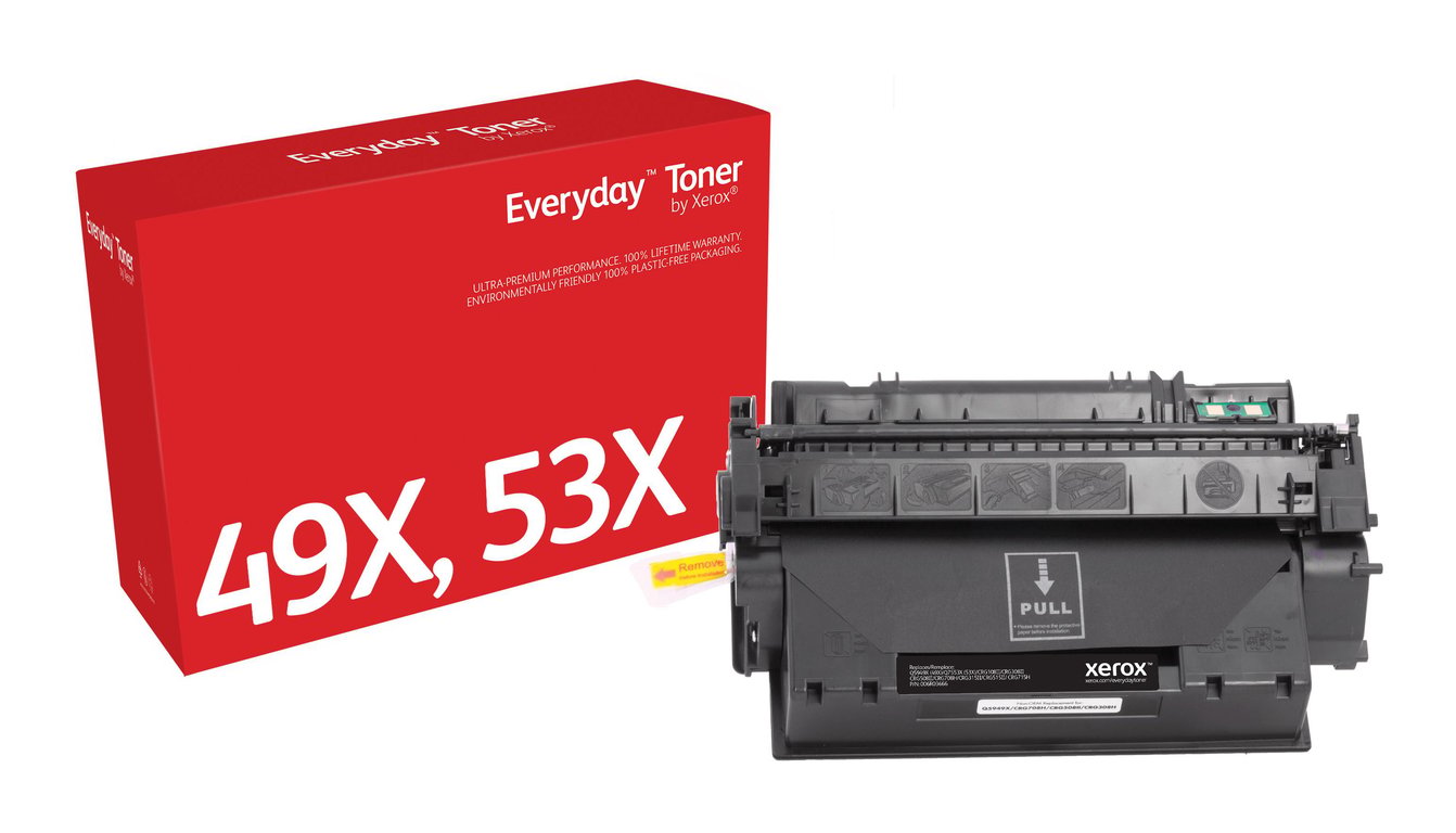 Xerox compatible cartouche de toner alternative pour : HP Q5949X HP Q7553X pour HP LaserJet 1320 3390 3392 M2727 P2014 P2015 - vue 3
