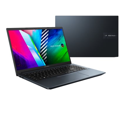 ASUS VivoBook Pro 15 OLED N3500QC-L1337W Ordinateur portable 39,6 cm (15.6'') Full HD AMD Ryzen 5 5600H 8 Go DDR4-SDRAM 512 Go SSD NVIDIA GeForce RTX 3050 Wi-Fi 6 (802.11ax) Windows 11 Home Bleu