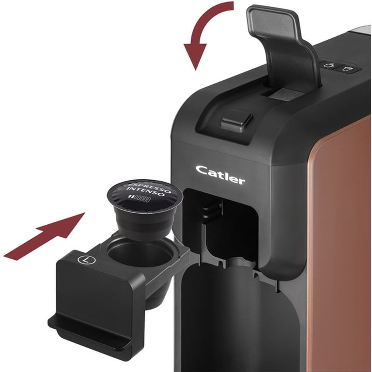 Machine à café à dosettes et capsules CATLER Porto ES 701 Compatible Dolce Gusto Nespresso Café moulu - vue 5