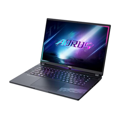 GIGABYTE AORUS ELITE 16 BWH Ordinateur Portable Gaming - 16,0“, 165Hz WQXGA, Intel Ultra 9 275HX, GPU NVIDIA RTX 5070, 32Go DDR5 5600MHz, 2 x SSD Gen4 1To, Windows 11 Pro, Garantie 2 ans, ELITE 16 BWHC3FRC65SP