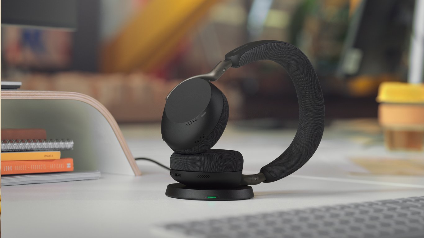 Jabra Evolve3 75 Casque Arceau USB Type-C Bluetooth Noir - Neuf