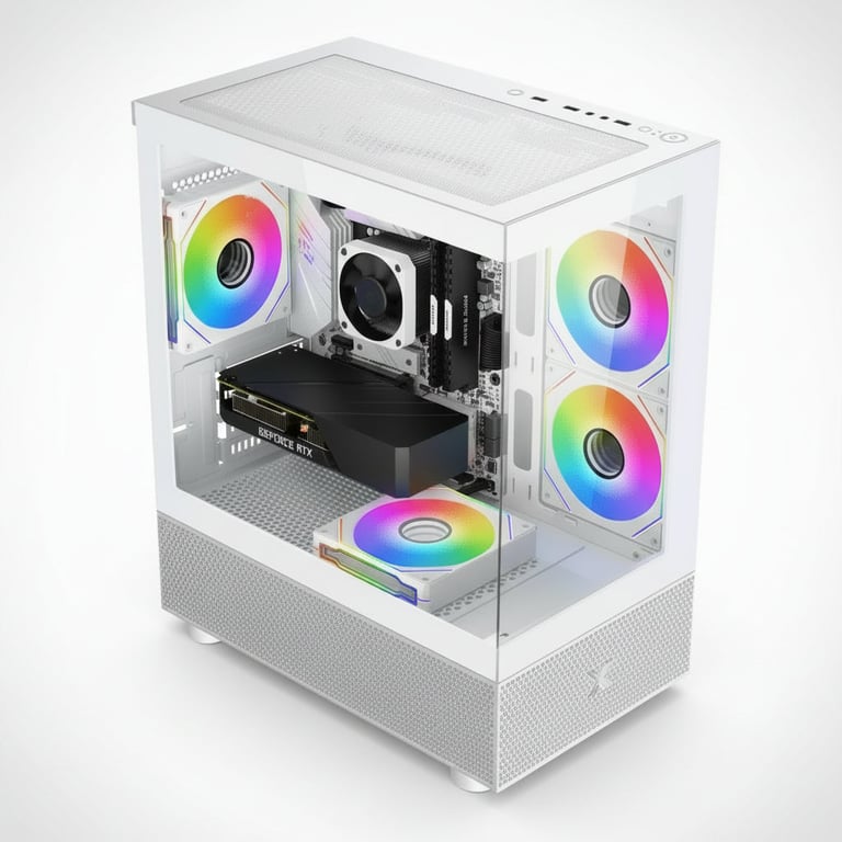 DSGate PC Gamer M9 • AMD Ryzen 5 • Intel Arc B580 12 Go • RAM • SSD W11