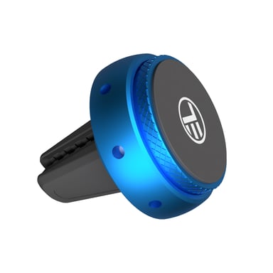 FreshDot Support de téléphone de voiture magnétique, kit de parfum Ocean, support de grille d'aération, bleu