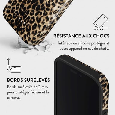 Burga Coque arrière Tough pour Apple iPhone 16 - Player