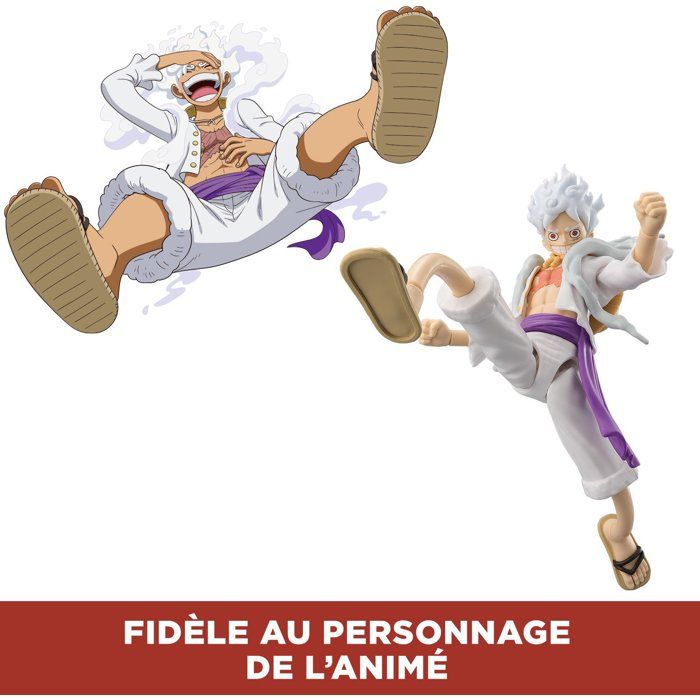 BANDAI 37054 One Piece Luffy Gear 5 17 cm - vue 10