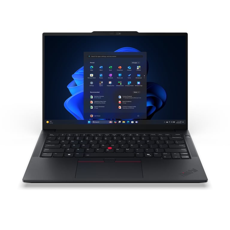 Lenovo ThinkPad E14 Gen 7 AMD AMD Ryzen™ 7 250 Ordinateur portable 35 6 cm 14 WUXGA DDR5 SDRAM SSD Wi Fi 6E 802.11ax Windows 11 Pro Allemand Neuf
