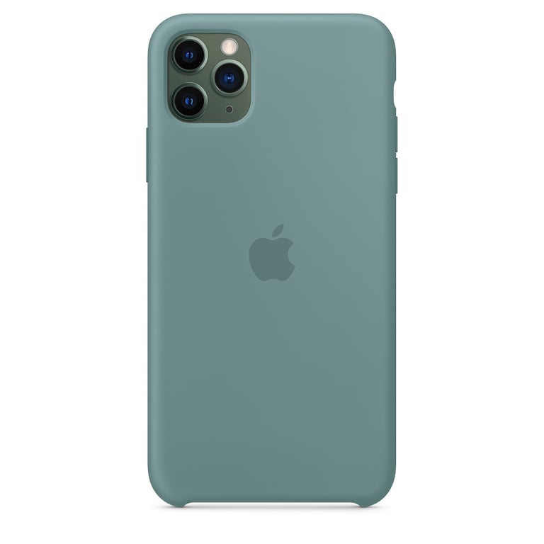 Apple Coque Silicone iPhone 11 Pro Max Cactus - vue 4