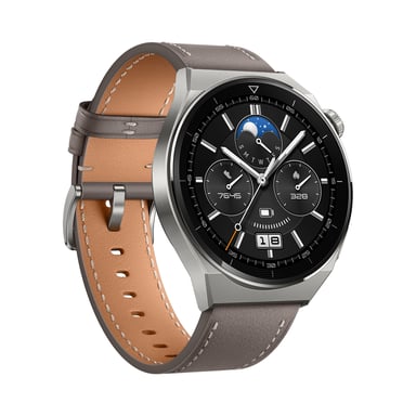 Huawei WATCH GT 3 Pro 3,63 cm (1.43'') AMOLED 46 mm Digital 466 x 466 Pixeles Pantalla táctil 4G Titanio GPS (satélite)