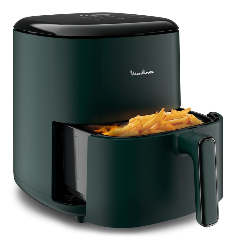 Moulinex EZ245320 friteuse Unique 5 L Autonome Friteuse d'air chaud Noir, Vert - Neuf