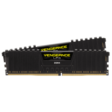 Corsair VENGEANCE® LPX 32 Go (2 x 16 Go) DDR4 DRAM 3600 MHz C18 — noir (Z)