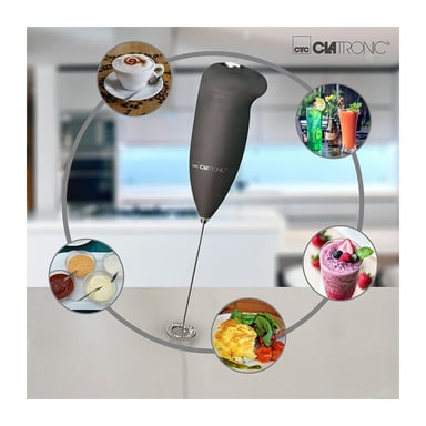 Clatronic MS 3089 Mousseur/Chauffe-lait automatique Noir