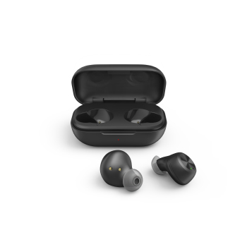 Hama WEAR7701BK Auriculares inalámbricos Bluetooth para llamadas/música Negro