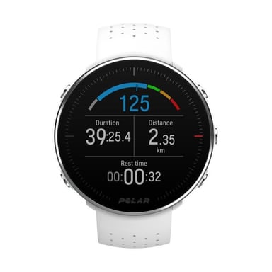 POLAR Vantage M - Reloj multideporte con GPS - Blanco - Talla S/M