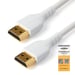 StarTech.com Cable de 1m HDMI 2.0 Certificado Premium de alta velocidad con Ethernet - Durable - UHD 4K 60Hz - con Fibra de Aramida - HDMI 2.0 - TPE -