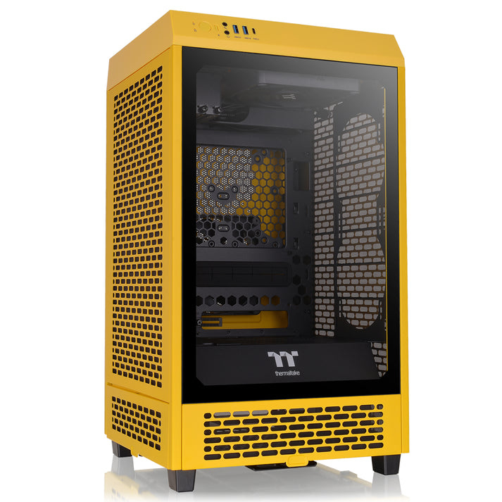 Thermaltake CA 1X9 00S4WN 00 unité centrale Mini Tower Jaune Neuf