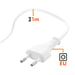 Station de Charge Multiport 4 USB-C + 6 USB 50W Câble 1m Compact Blanc
