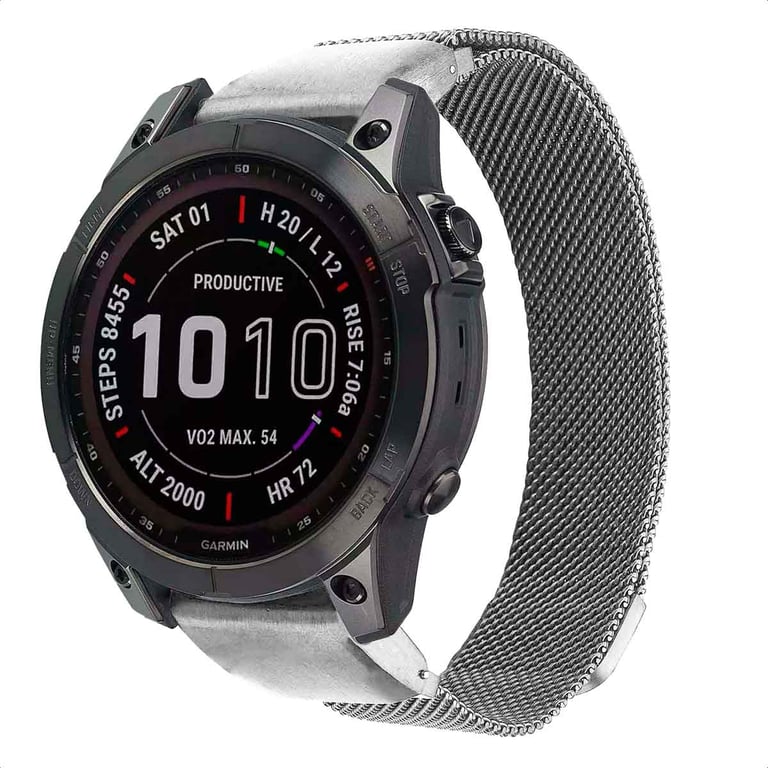Bracelet QuickFit® Milanais pour Garmin 20mm - vue 7