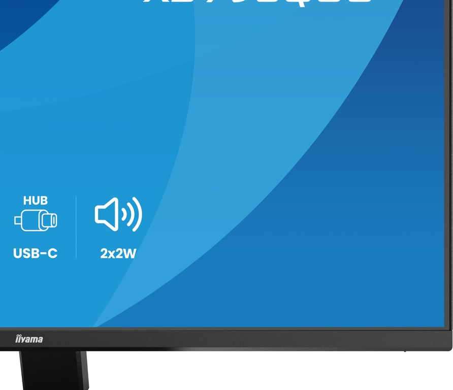 iiyama ProLite X2793QSU B1 Écran LED 27 2560 x 1440 QHD @ 75 Hz IPS 350 cdm² 1000:1 1 ms HDMI DisplayPort haut parleurs - vue 5