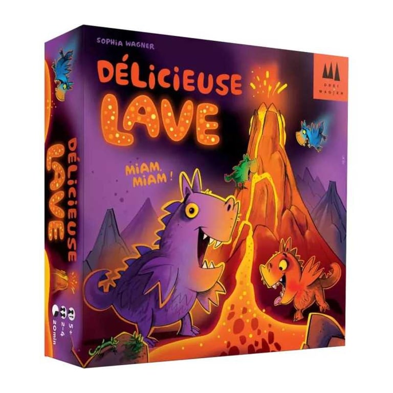 Jeu Classique Schmidt Délicieuse Lave – Jeu de Société Familial 2 à 4 Joueurs Dès 5 Ans - vue 3