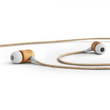 Energy Sistem Eco Cherry Wood Auriculares Alámbrico Dentro de oído Música Madera