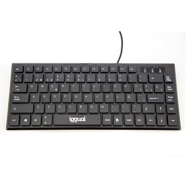iggual IGG317082 clavier Bureau USB QWERTY Neuf