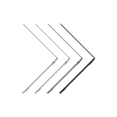 MacBook Air M2 (2022) 13.6', 3.5 GHz 512 Go 8 Go  Apple GPU 8, Minuit - QWERTY Italien