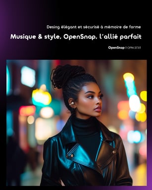 Auricolari Aperti Wireless oraimo OpenSnap: Autonomia 26h, Bassi Potenti HavyBass™ e Design Clip-On Confortevole -  IPX4- Graphite