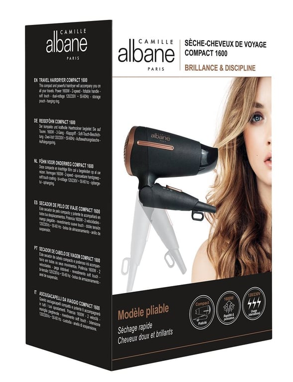 SECHE CHEVEUX DE VOYAGE COMPACT 1600 - vue 4