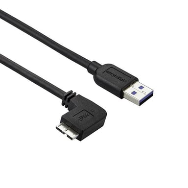StarTech.com USB3AU2MLS cable USB USB 3.2 Gen 1 (3.1 Gen 1) 2 m USB A Micro-USB B Negro