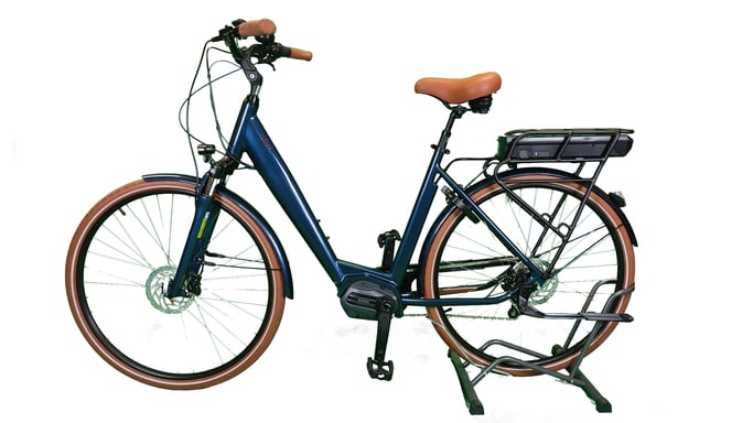 Bicicleta eléctrica de montaña - Vog City Boost 6.1 - Azul