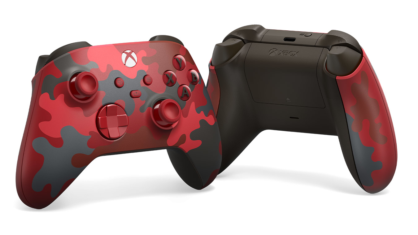 Microsoft Daystrike Camo Special Edition BluetoothUSB Manette de jeu AnalogiqueNumérique Android PC Xbox Xbox One Xbox Series Xbox Series X iOS - vue 2