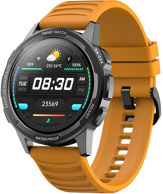 NASA Montre Connectée Homme; Smartwatch; Sport; IP68; Santé; Images de l'univers; Android - iOS; Mod