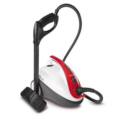 Polti Vaporetto Smart 30_R Limpiador a vapor de cilindro 1,6 L 1800 W Rojo, Blanco