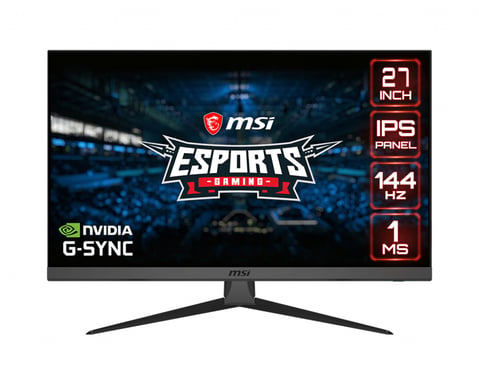 MSI Optix G272 écran plat de PC 68,6 cm (27 ) 1920 x 1080 pixels Full HD LCD Noir - Neuf