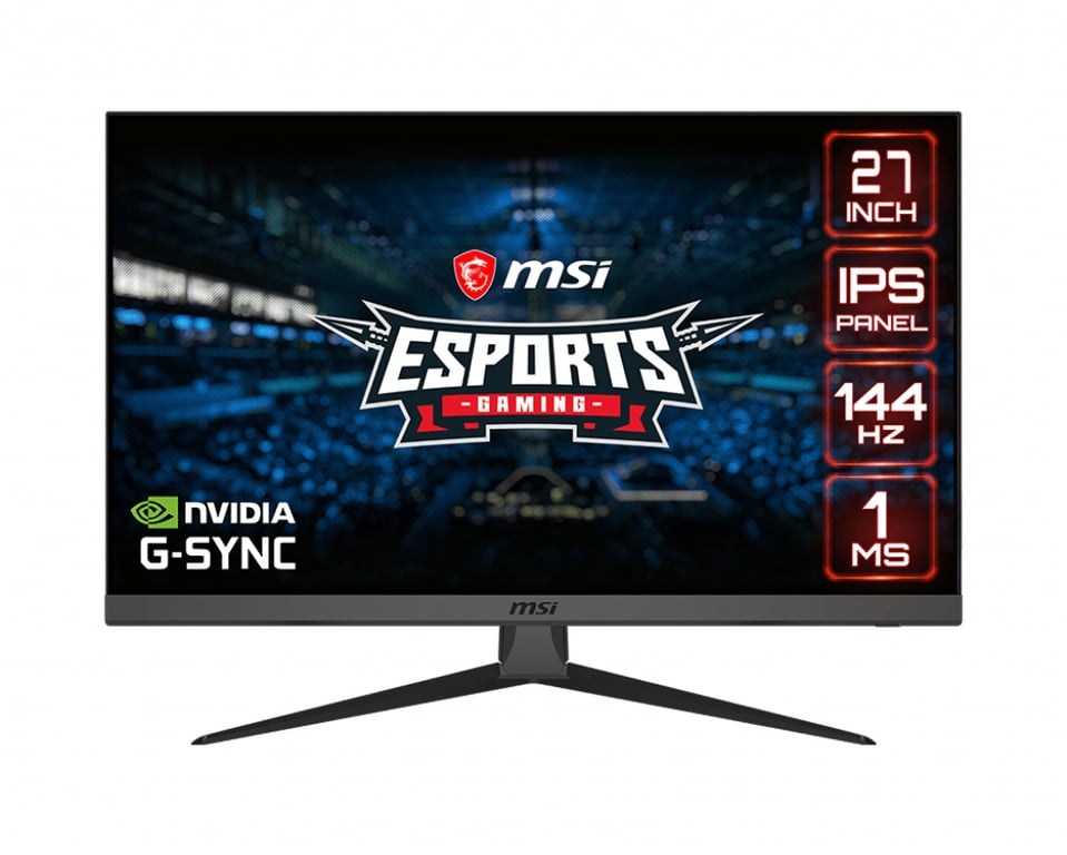 MSI Optix G272 écran plat de PC 68 6 cm 27 1920 x 1080 pixels Full HD LCD Neuf