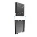Soporte de Pared Fijo Tooq para Monitor de 13''-27'' - Peso Máximo 30Kg - VESA 100X100mm - Color Negro