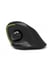 Port Connect Ratón ergonómico con USB-A / USB-C 2,4 Ghz inalámbrico recargable Bluetooth bola direccional Negro