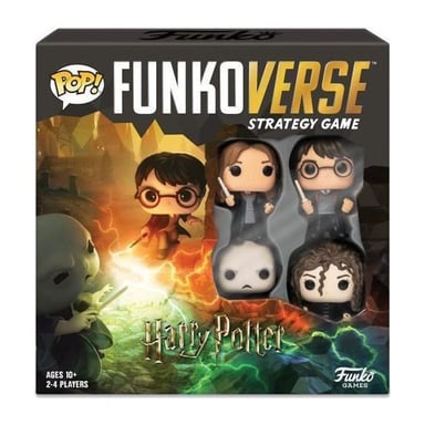 POP! Funkoverse - Jeu de stratégie Harry Potter - 4 figurines (Français)