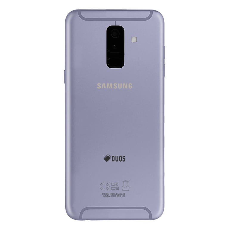 Samsung Cache Batterie Original pour Galaxy A6 Plus avec Adhésif Intégré Lavande - vue 2