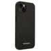Karl Lagerfeld caso doiPhone 14 Plus 6,7 ''nero Glitter Logo Plate