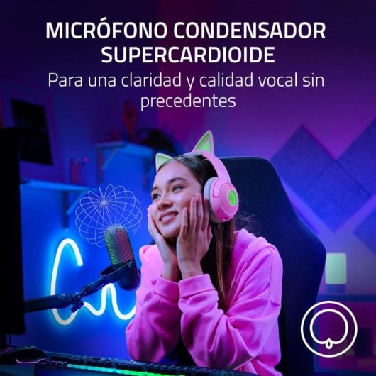 Razer Seiren V3 Chroma Micrófono de Condensador para Streaming Negro - Neuf